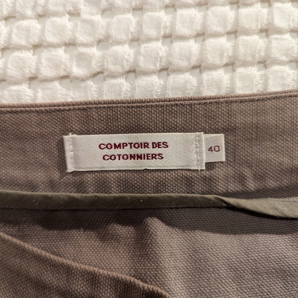 Comptoir Des Cottoniers skirt with pockets, side zipper, size EU 40/US 10 - Picture 3 of 3